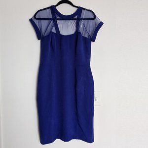 Sheer Top Cocktail Dress Scarlett size 12